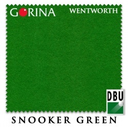 Бильярдное сукно Gorina Wentworth Fast Snooker, снукер, 193 см (снукерный зеленый)