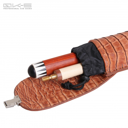 Тубус QK-S Tomahawk 1x1 (светло-коричневый алигатор)